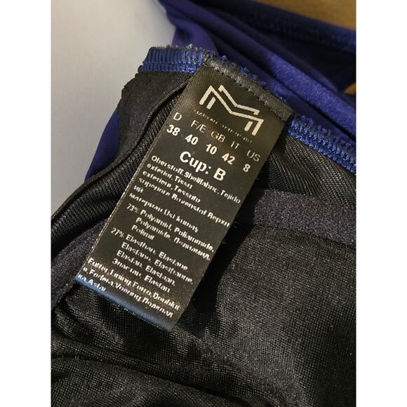 Maryan Mehlhorn Elements Tank Fullpiece, Sodalite 234 Navy Blue, Size 8, Cup B - Picture 5 of 8